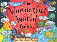 Book Cover for The Wonderful World Book by Kate Petty