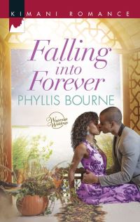 Book Cover for Falling Into Forever by Phyllis Bourne
