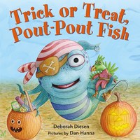Book Cover for Trick or Treat Pout-Pout Fish by Deborah Diesen