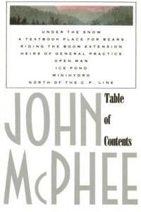 Book Cover for Table of Contents by James Lord