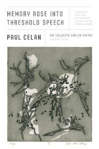 Book Cover for Memory Rose Into Threshold Speech by Paul Celan