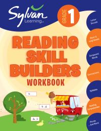 Book Cover for 1st Grade Reading Skill Builders Workbook First Grade by Sylvan Learning