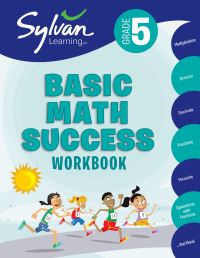 Book Cover for 5th Grade Basic Math Success Workbook Fifth Grade by Sylvan Learning