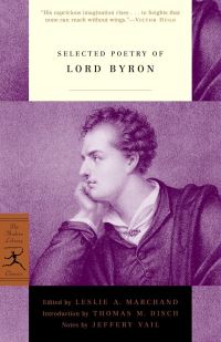 Book Cover for Selected Poetry of Lord Byron by George Gordon Byron Byron, Leslie A Marchand, Jeffery Vail