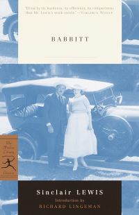 Book Cover for Babbitt by Sinclair Lewis, Harold K Bush