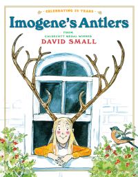 Book Cover for Imogene's Antlers by David Small