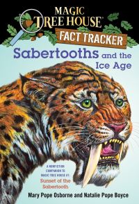 Book Cover for Sabertooths and the Ice Age A Stepping Stone Book (TM) by Mary Pope Osborne, Natalie Pope Boyce