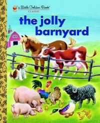 Book Cover for The Jolly Barnyard by Annie North Bedford