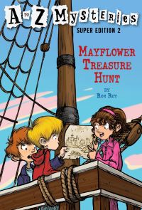 Book Cover for Mayflower Treasure Hunt by Ron Roy, John Steven Gurney