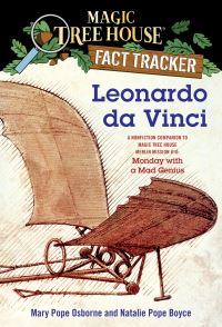 Book Cover for Leonardo Da Vinci by Mary Pope Osborne, Leonardo, Natalie Pope Boyce, Sal Murdocca