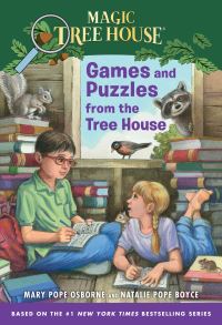 Book Cover for Games and Puzzles from the Tree House A Stepping Stone Book (TM) by Mary Pope Osborne, Natalie Pope Boyce