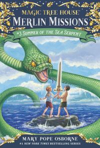 Book Cover for Summer of the Sea Serpent. A Stepping Stone Book (TM) by Mary Pope Osborne