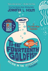 Book Cover for The Fourteenth Goldfish by Jennifer L Holm