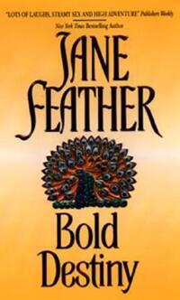 Book Cover for Bold Destiny by Jane Feather, Copyright Paperback Collection Library of Congress