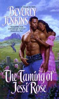 Book Cover for The Taming of Jessi Rose by Beverly Jenkins, Copyright Paperback Collection (Library of Congress)