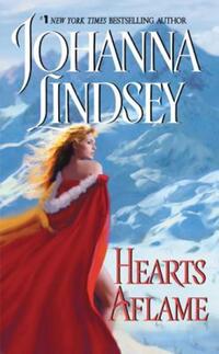 Book Cover for Hearts Aflame by Johanna Lindsey, Copyright Paperback Collection (Library of Congress)