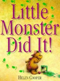 Book Cover for Little Monster Did It! by Helen Cooper