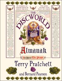 Book Cover for The Celebrated Discworld Almanak for the Year of the Prawn by Terry Pratchett, Bernard Pearson
