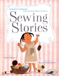 Book Cover for Sewing Stories by Barbara Herkert
