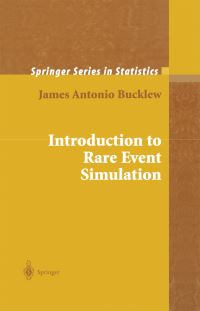 Book Cover for Introduction to Rare Event Simulation by James A Bucklew