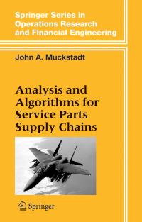 Book Cover for Analysis and Algorithms for Service Parts Supply Chains by J A Muckstadt