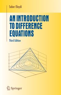 Book Cover for An Introduction to Difference Equations by Saber Elaydi