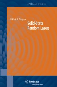 Book Cover for Solid-State Random Lasers by Mikhail A Noginov, V S Letokhov