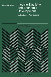 Book Cover for Income Elasticity and Economic Development by Md Ohidul Haque