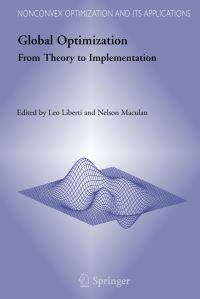 Book Cover for Global Optimization by Leo Liberti, Nelson Maculan