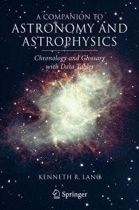 Book Cover for A Companion to Astronomy and Astrophysics by Kenneth R Lang