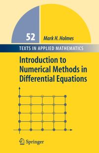 Book Cover for Introduction to Numerical Methods in Differential Equations by Mark H Holmes