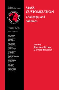 Book Cover for Mass Customization by International Mass Customization Meeting, Thorsten Blecker, Gerhard Friedrich