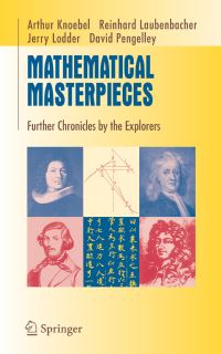Book Cover for Mathematical Masterpieces by Arthur Knoebel