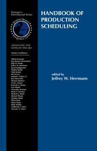 Book Cover for Handbook of Production Scheduling by Jeffrey W Herrmann