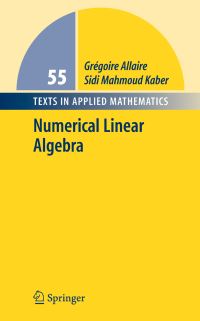 Book Cover for Numerical Linear Algebra by Grégoire Allaire, Sidi Mahmoud Kaber