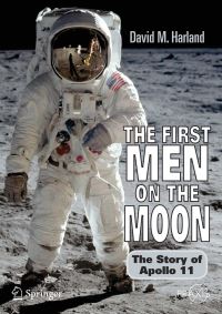 Book Cover for The First Men on the Moon by David M Harland