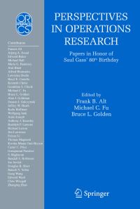Book Cover for Perspectives in Operations Research by Saul I Gass, Francis Alt, Michael C Fu, Bruce L Golden