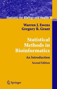 Book Cover for Statis[t]ical Methods in Bioinformatics by W. J. Ewens, Gregory R. Grant