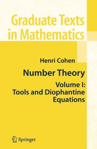 Book Cover for Number Theory by Henri Cohen