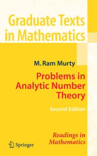 Book Cover for Problems in Analytic Number Theory by Maruti Ram Murty