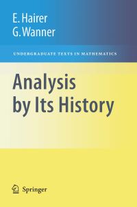Book Cover for Analysis by Its History by E Hairer, Gerhard Wanner
