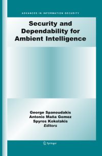 Book Cover for Security and Dependability for Ambient Intelligence by George Spanoudakis, Antonio Maña Gomez, Spyros Kokolakis
