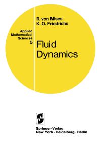 Book Cover for Fluid Dynamics by Richard Von Mises, K O Friedrichs
