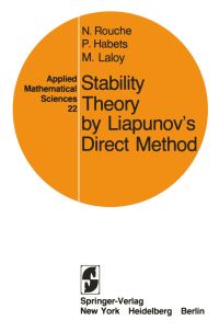 Book Cover for Stability Theory by Liapunov's Direct Method by Nicolas Rouche, P Habets, M LaLoy