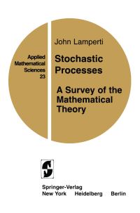 Book Cover for Stochastic Processes by J Lamperti