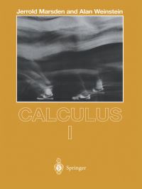Book Cover for Calculus I by Jerrold E Marsden, Alan Weinstein