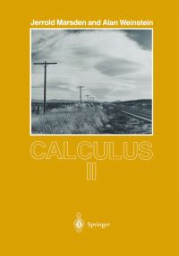 Book Cover for Calculus II by Jerrold Marsden, Alan Weinstein
