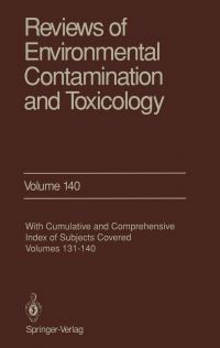 Book Cover for Reviews of Environmental Contamination and Toxicology by George W Ware