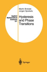 Book Cover for Hysteresis and Phase Transitions by Martin Brokate, J Sprekels