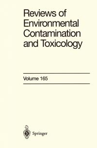 Book Cover for Reviews of Environmental Contamination and Toxicology by George W Ware